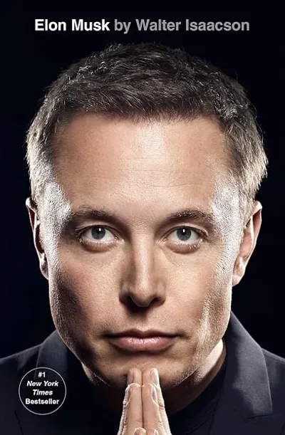 Cover of Elon Musk by Walter Isaacson