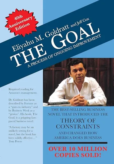 Cover of The Goal by Eliyahu M. Goldratt and Jeff Cox